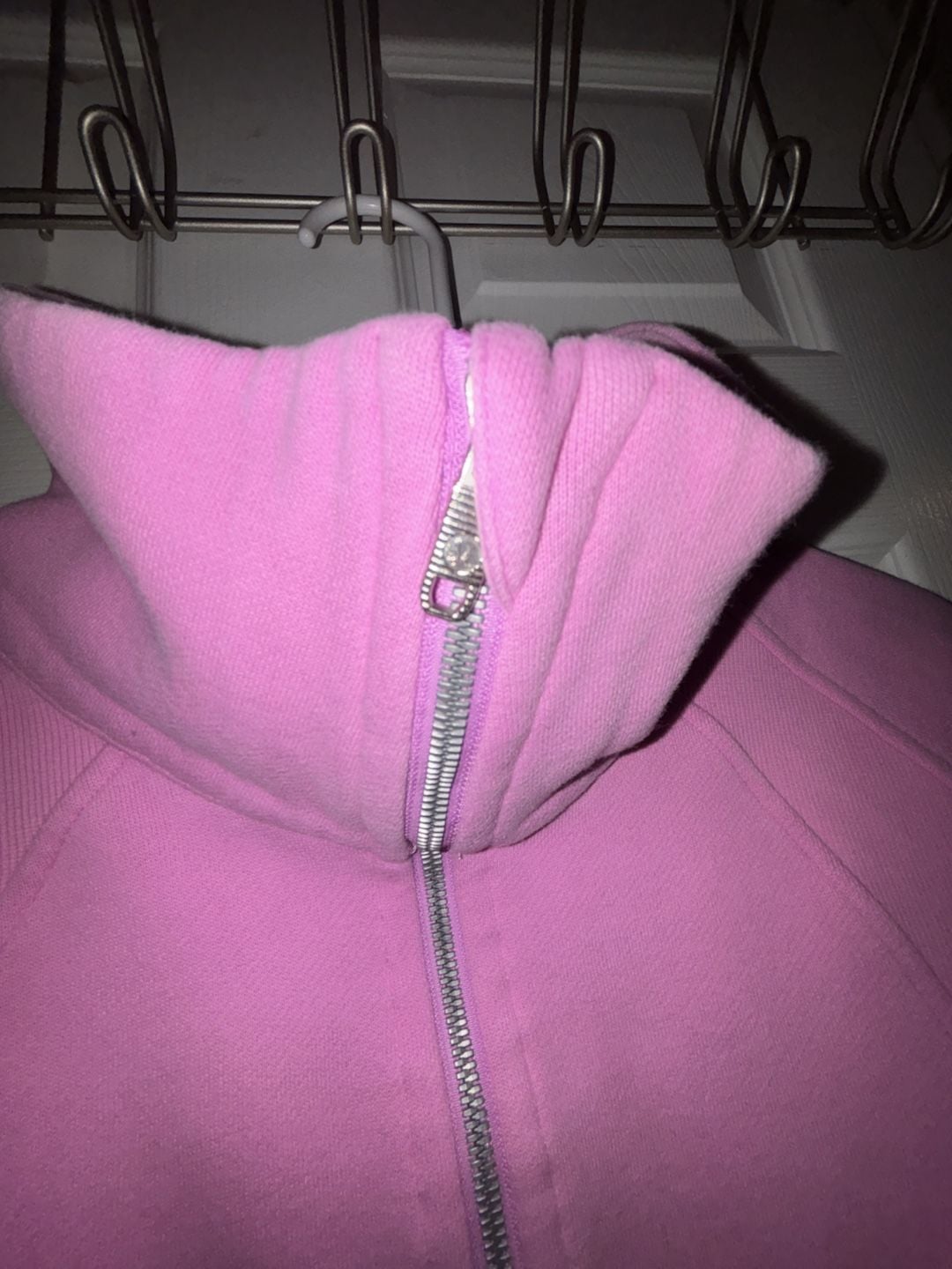 Lululemon Scuba Oversized 1/2 Zip Pink Hoodie 5