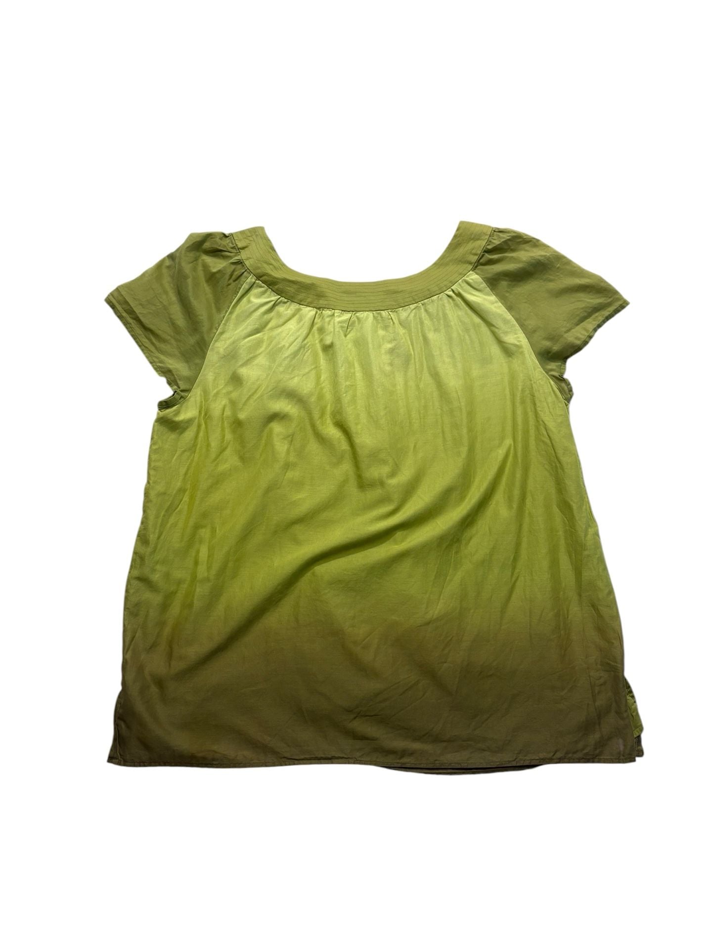 Inc International Concepts Blouse 16W Green Ombre 4