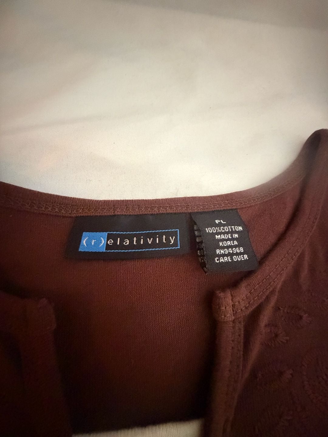 Relativity Sandwash Notch Top (Women) Petite L 4