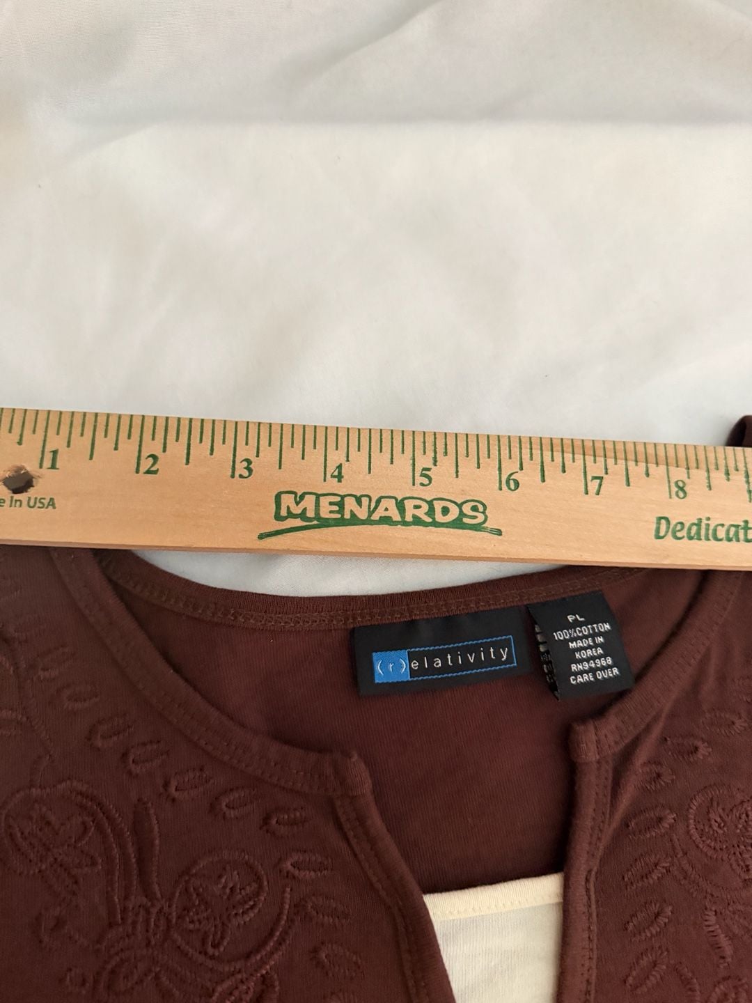 Relativity Sandwash Notch Top (Women) Petite L 6