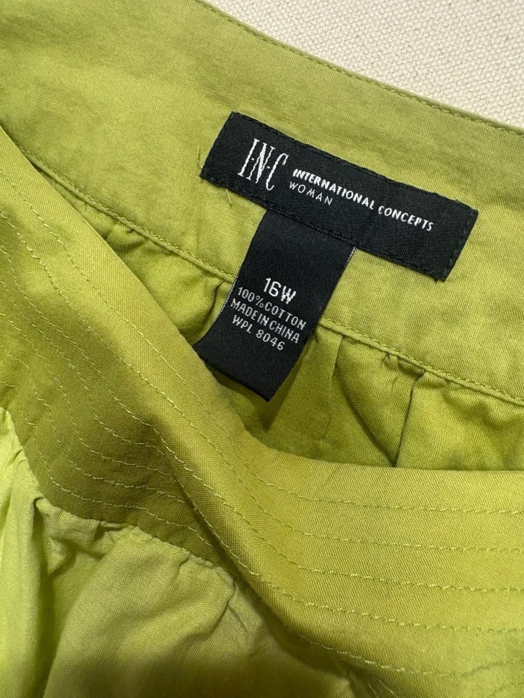 Inc International Concepts Blouse 16W Green Ombre 5