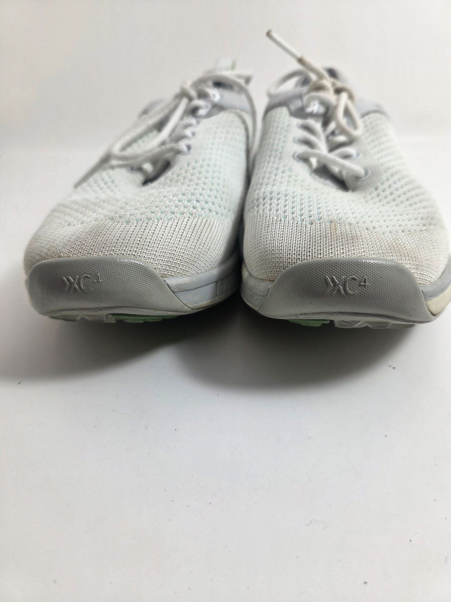 J&M Collection XC4 Sneaker White Grey Mesh Golf Shoes 5