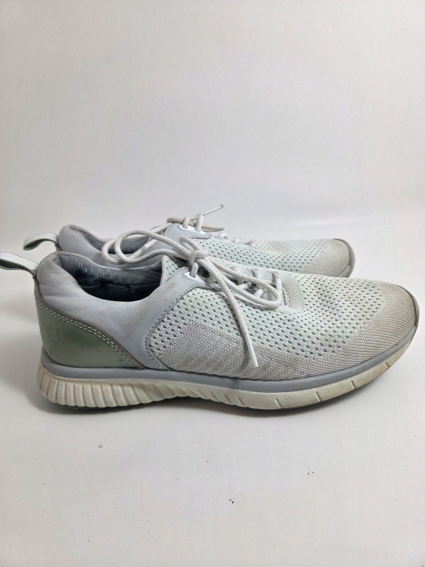 J&M Collection XC4 Sneaker White Grey Mesh Golf Shoes 9