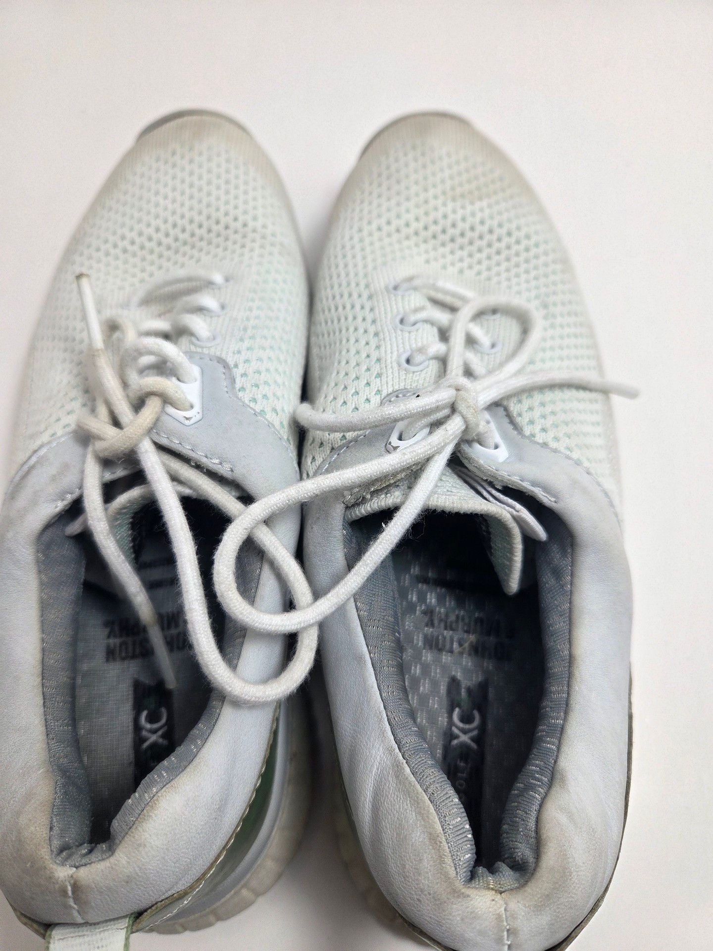 J&M Collection XC4 Sneaker White Grey Mesh Golf Shoes 11