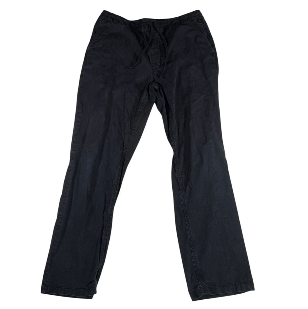 Vans Range Elastic Pants Size Large Black Relaxed Fit Casual 2