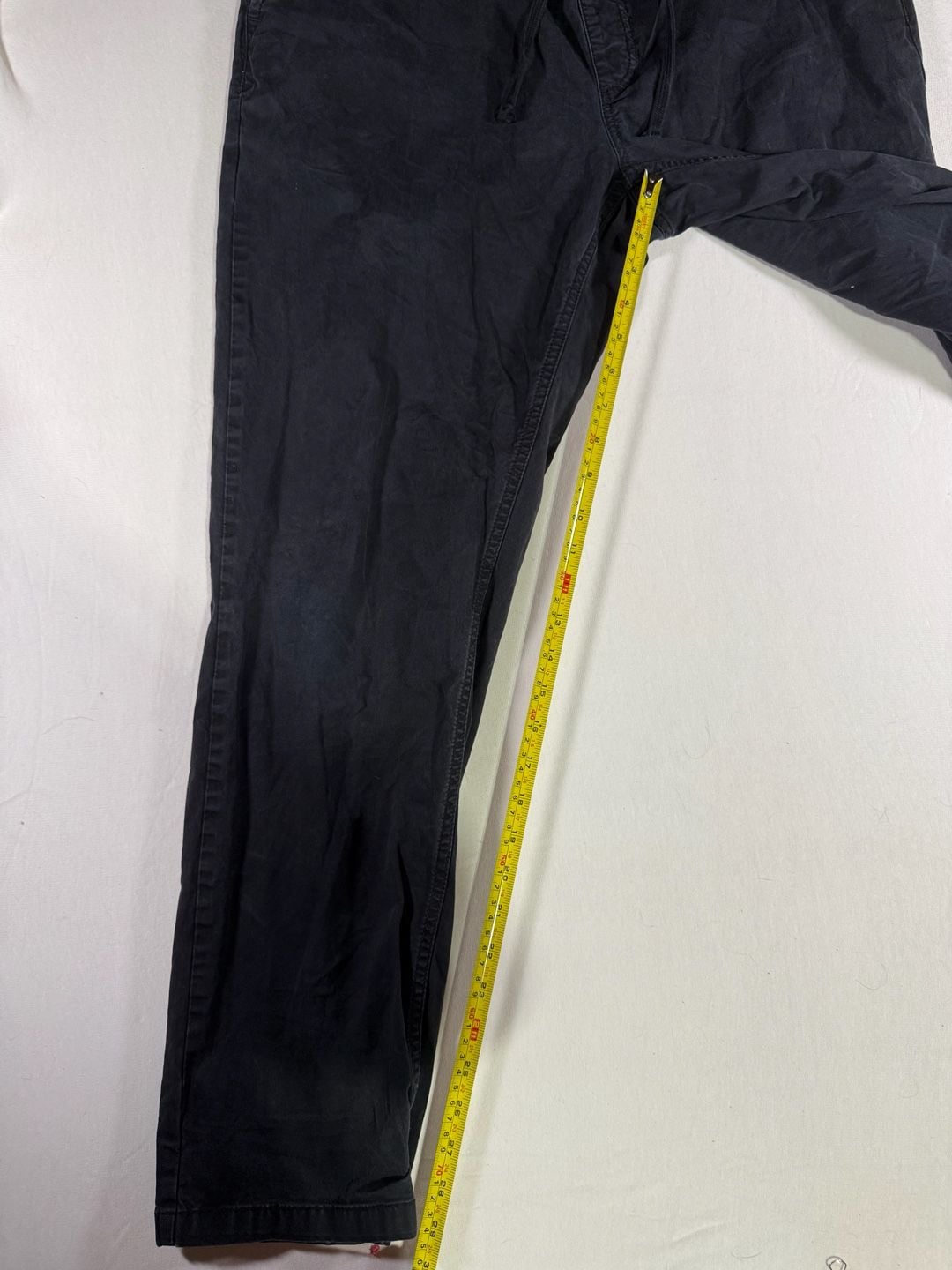 Vans Range Elastic Pants Size Large Black Relaxed Fit Casual 7