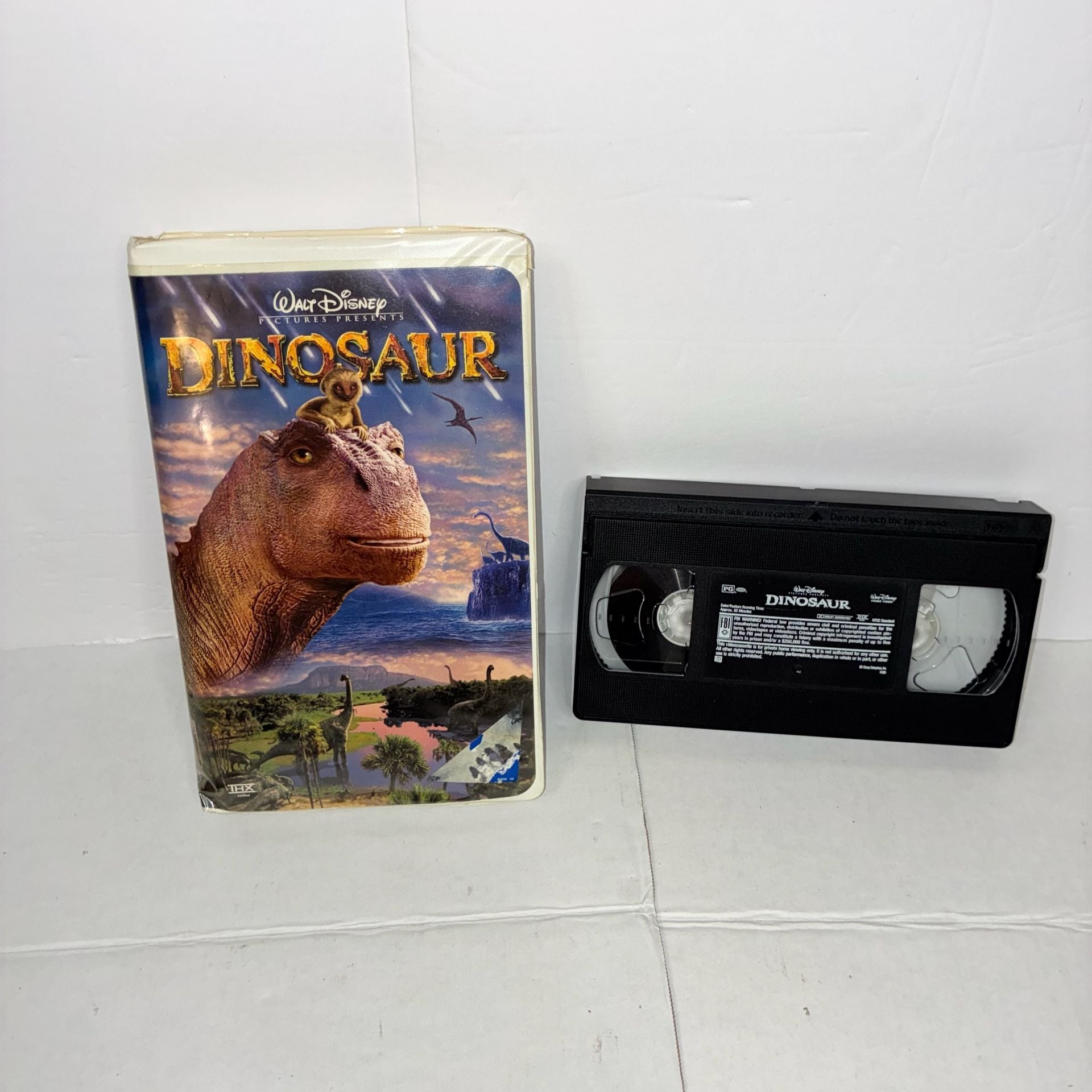 Walt Disney Dinosaur VHS Tape Clamshell Case 1
