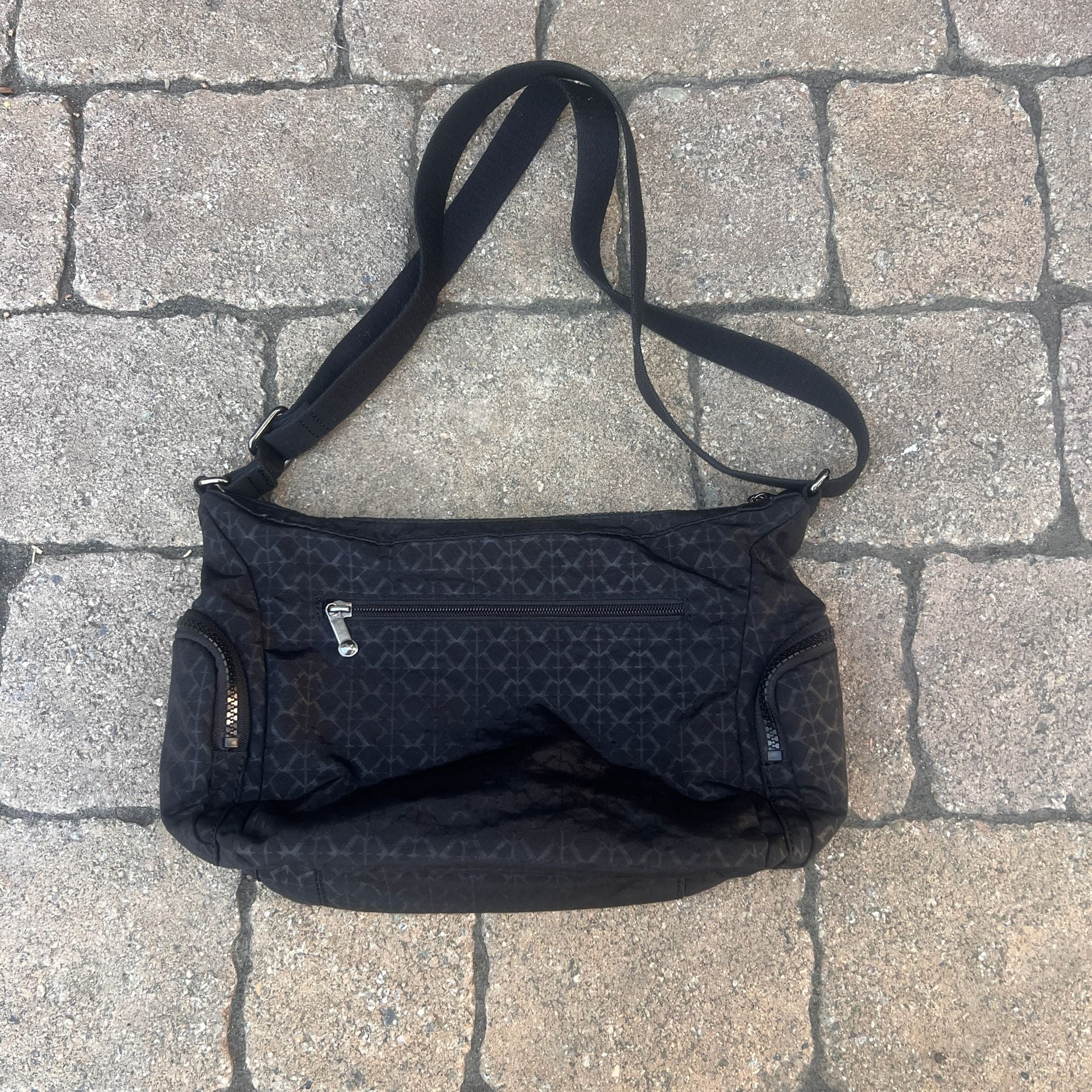 Kipling GABBIE SMALL PRINTED CROSSBODY Shoulder BAG Black Geometric Crossbody 10
