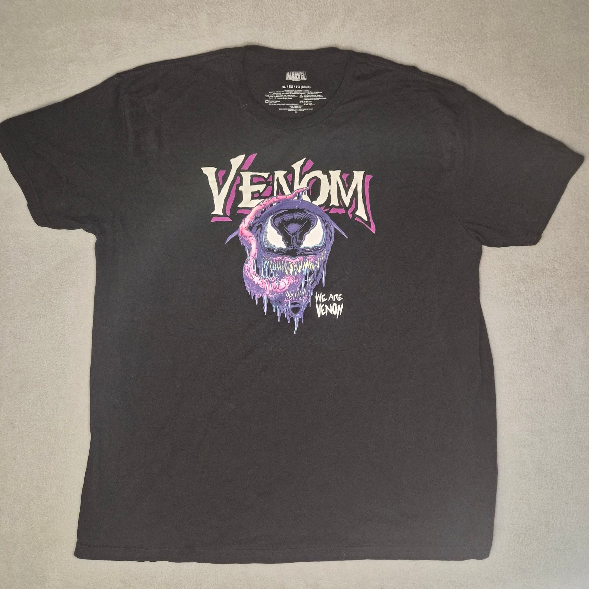 Marvel Venom Graphic T-Shirt XL Black We Are Venom Tee Unisex size XL 1