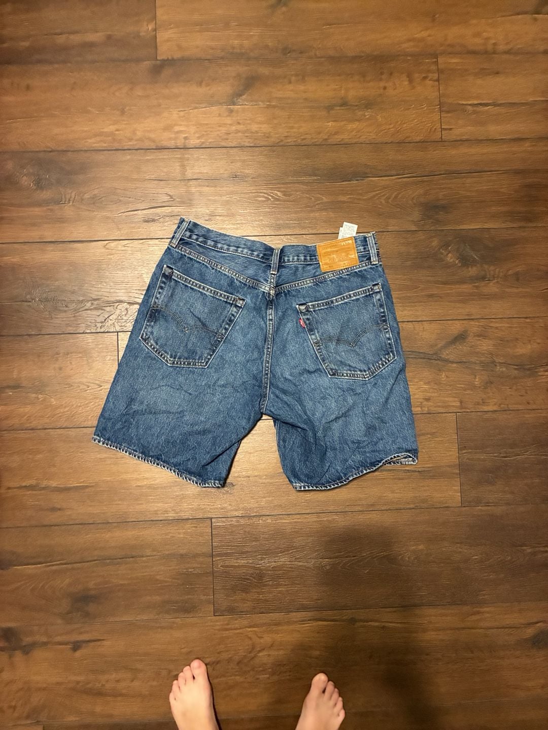 Levi's Lot 468 Size 33 Blue Denim Shorts 5