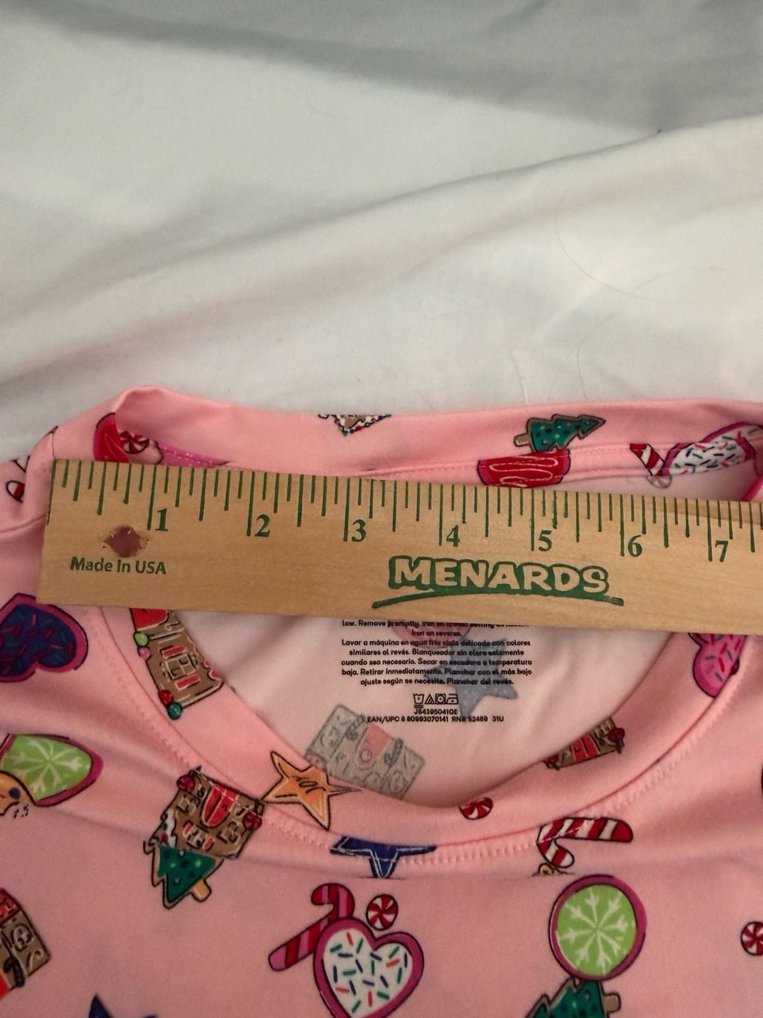 Joyspun Pink Candy Print Short Sleeve Sleep Shirt 5