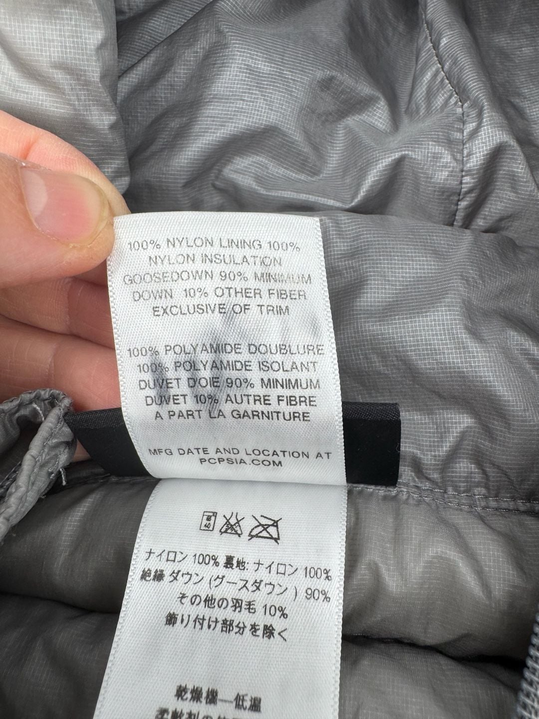Patagonia Down Sweater Hoody Size XS Gray Puffer Jacket Men’s 7