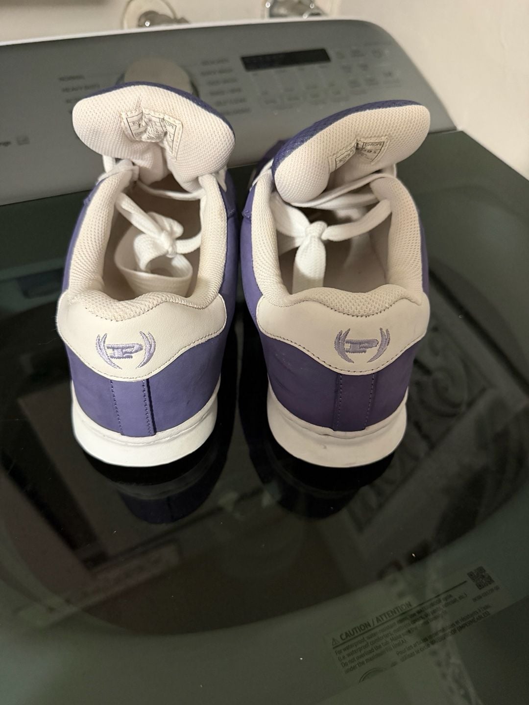 Phat Farm Sneakers Size 8.5 Purple White Leather 4