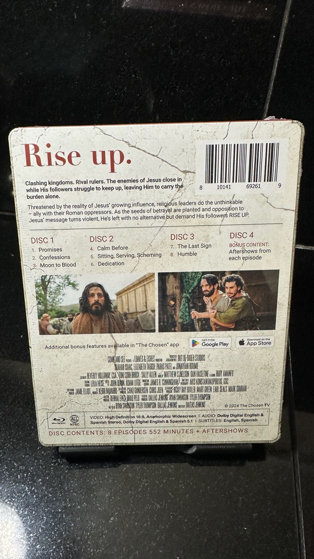 The Chosen Season Four Blu-Ray Steelbook Edition New Sealed 2
