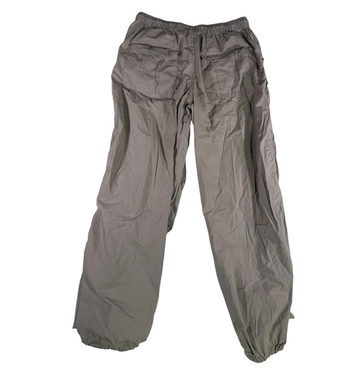 ASOS Design Parachute Pants Size 32/30 Taupe Utility Cargo Drawstring 3