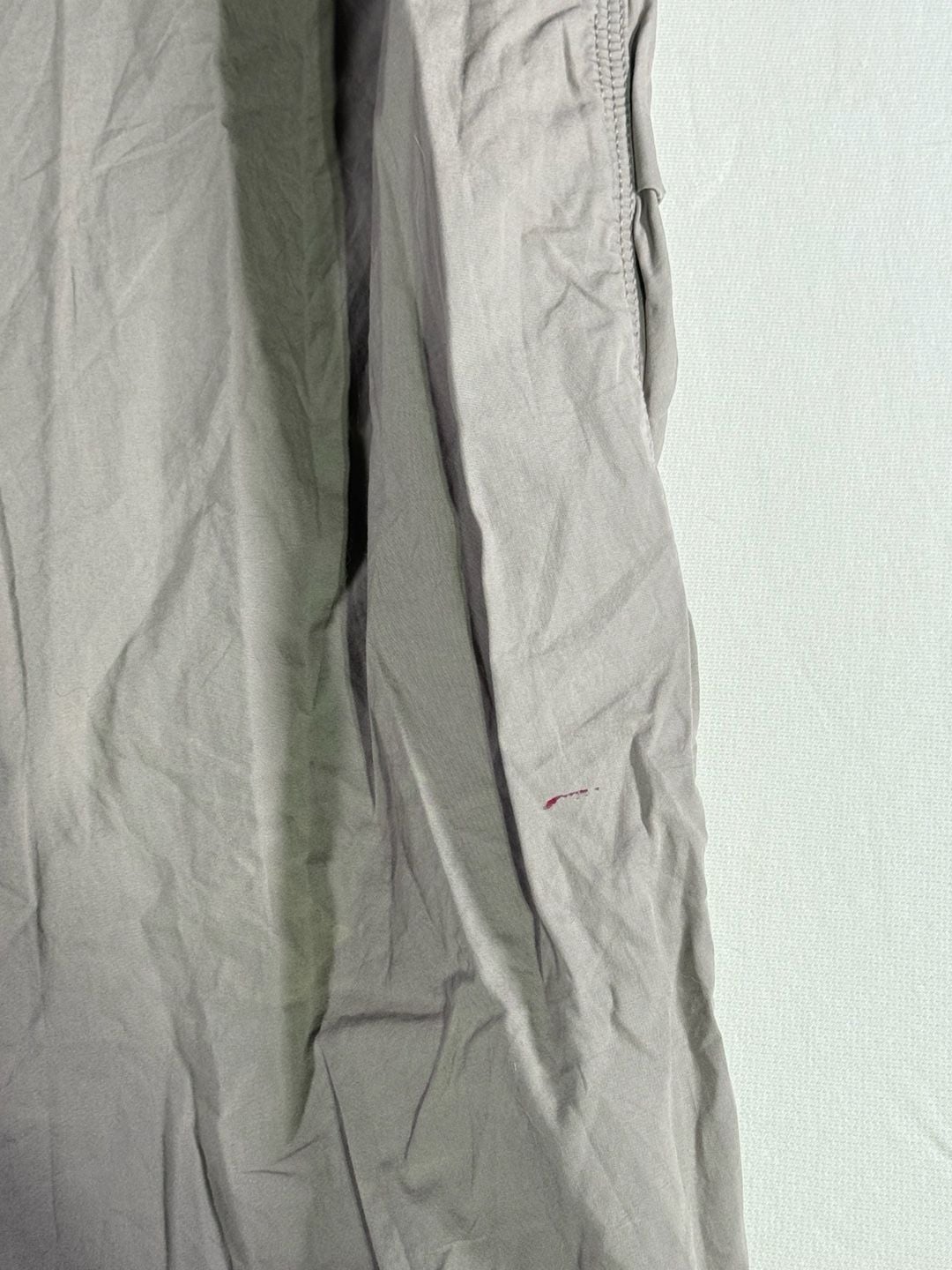 ASOS Design Parachute Pants Size 32/30 Taupe Utility Cargo Drawstring 7