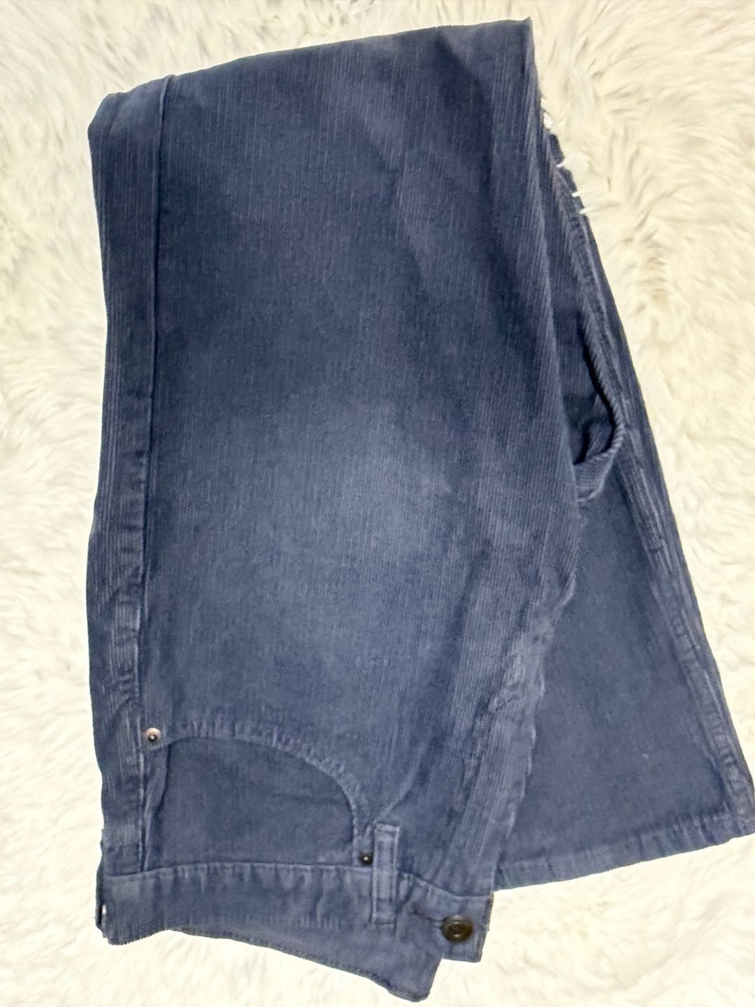 Levi's 502 Corduroy Pants 31x30 Blue Tapered 5
