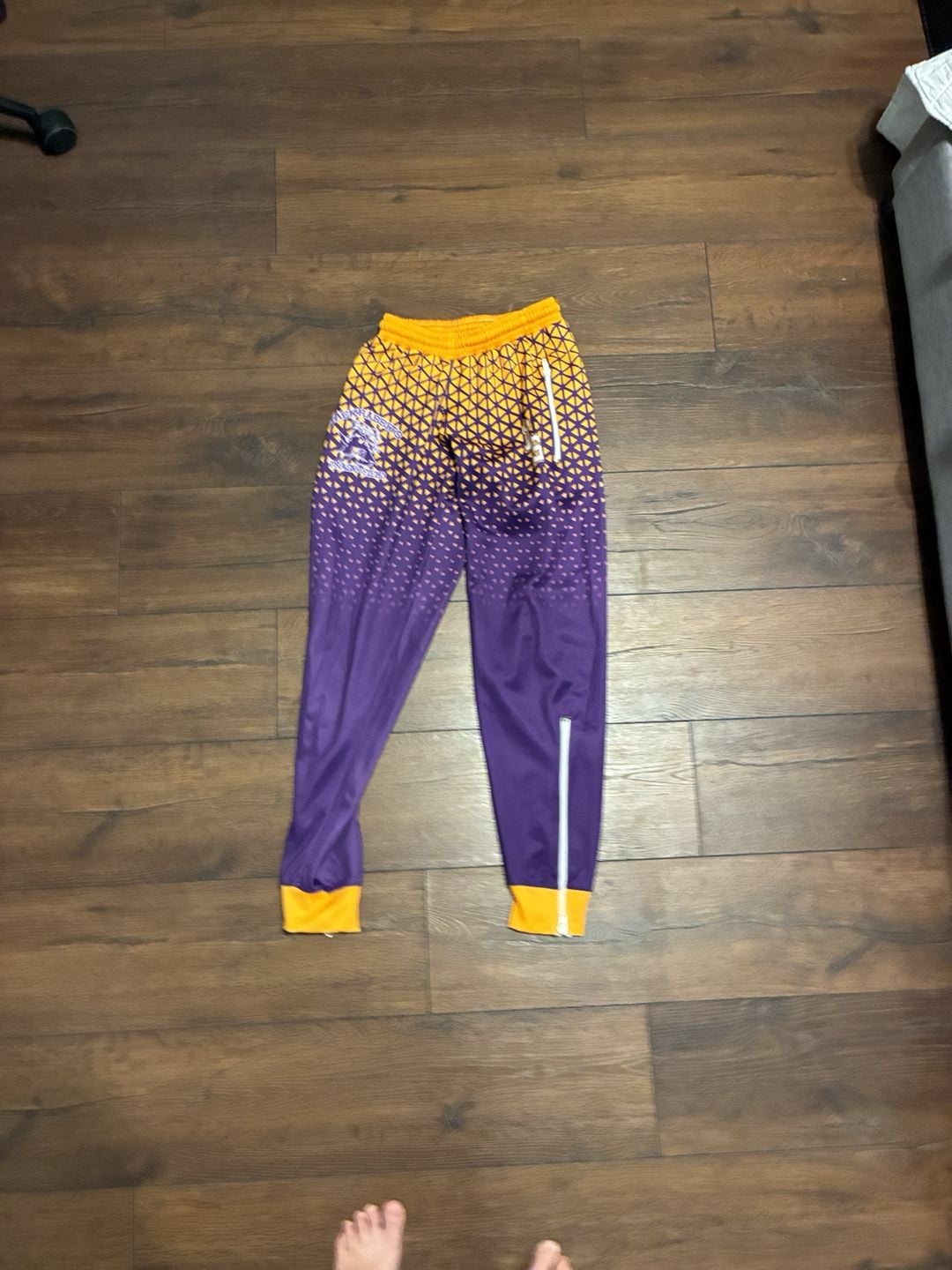 Smack Sportswear Jackrabbits Track And Field Pants Size M Purple 2