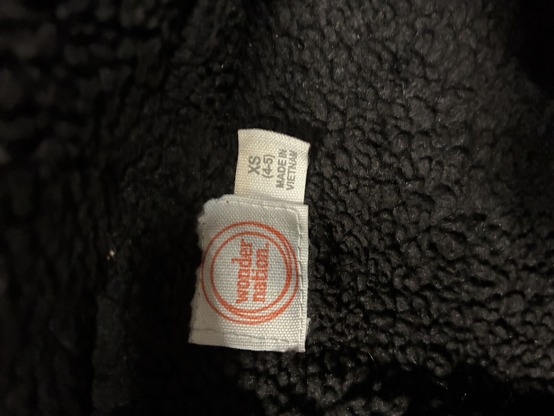 Wonder Nation Sherpa Lined Zip Hoodie Size XS 4-5 Black 3