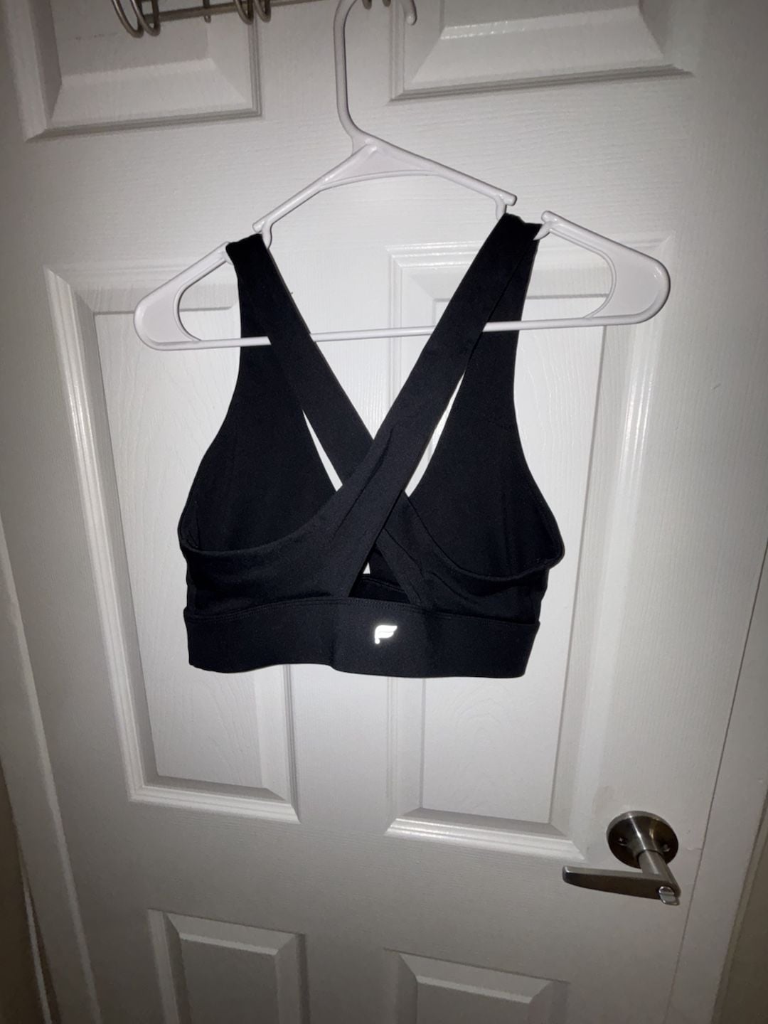 Fabletics Black Crossback Sports Bra 2