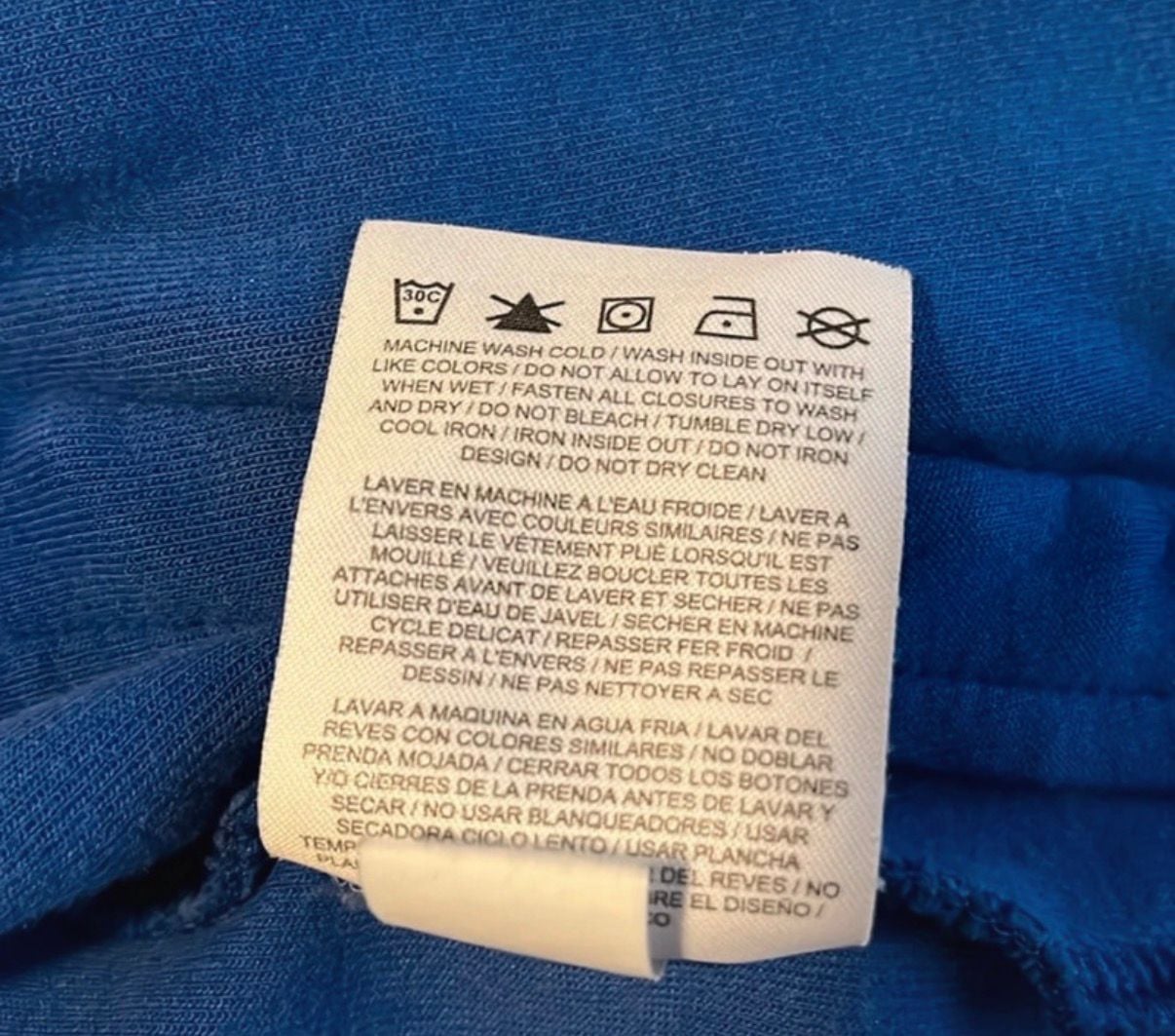 Nike Tech Fleece Windrunner Size M Blue Full-Zip Hoodie Sweatshirt 7