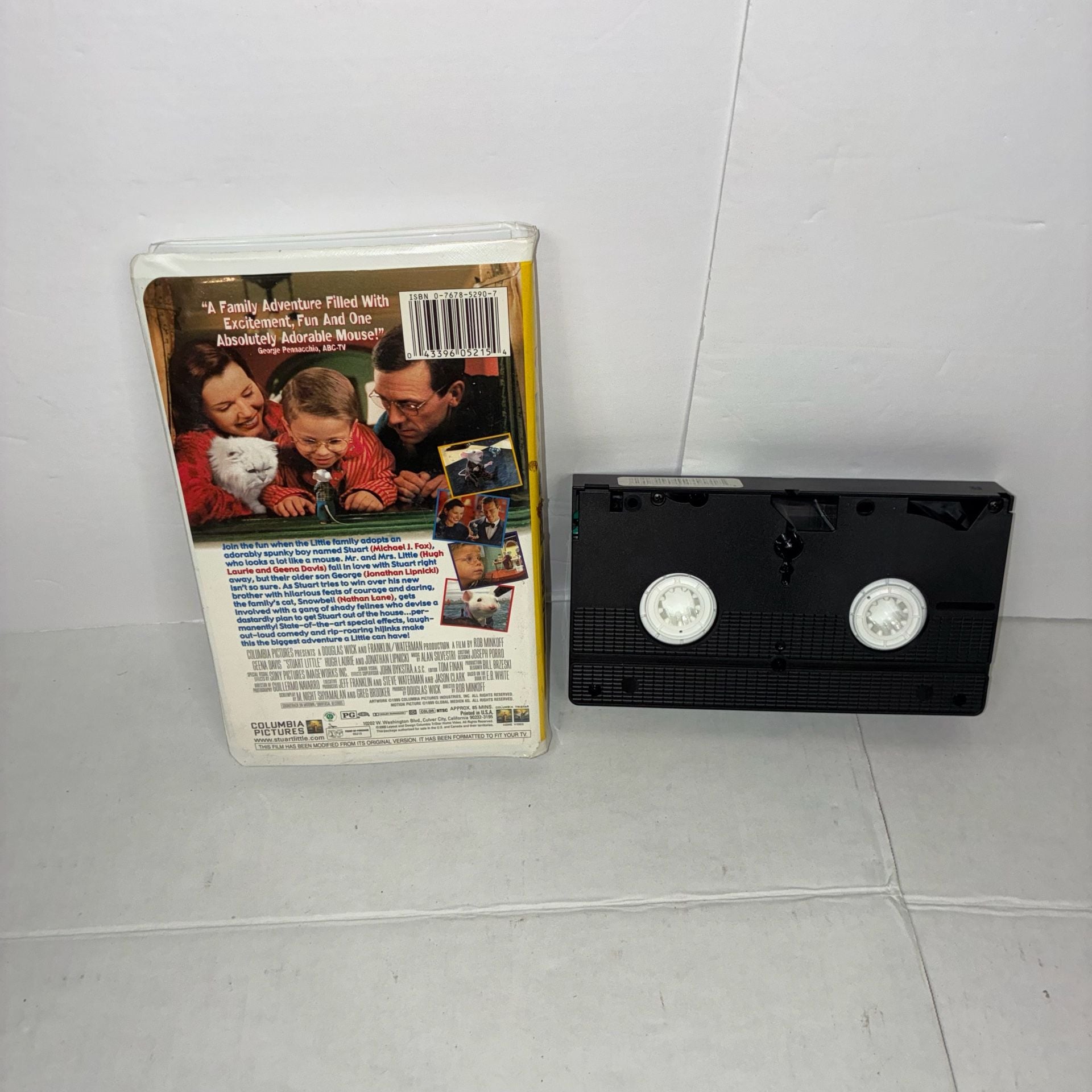 Stuart Little VHS Tape 1999 Columbia TriStar Home Video Movie 2