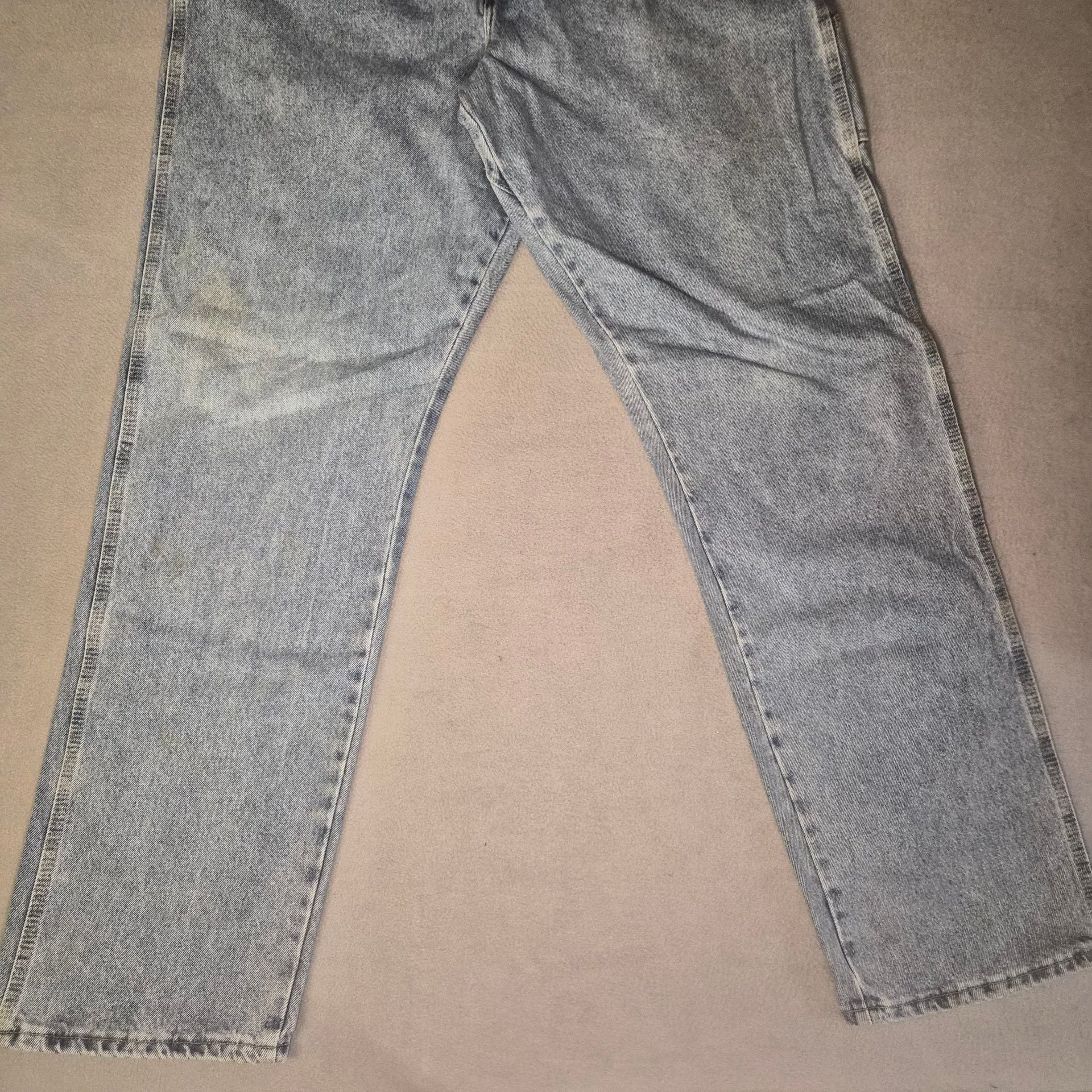 Wrangler Riggs Workwear Carpenter Jeans Light blue Wash mens size 38x36 6