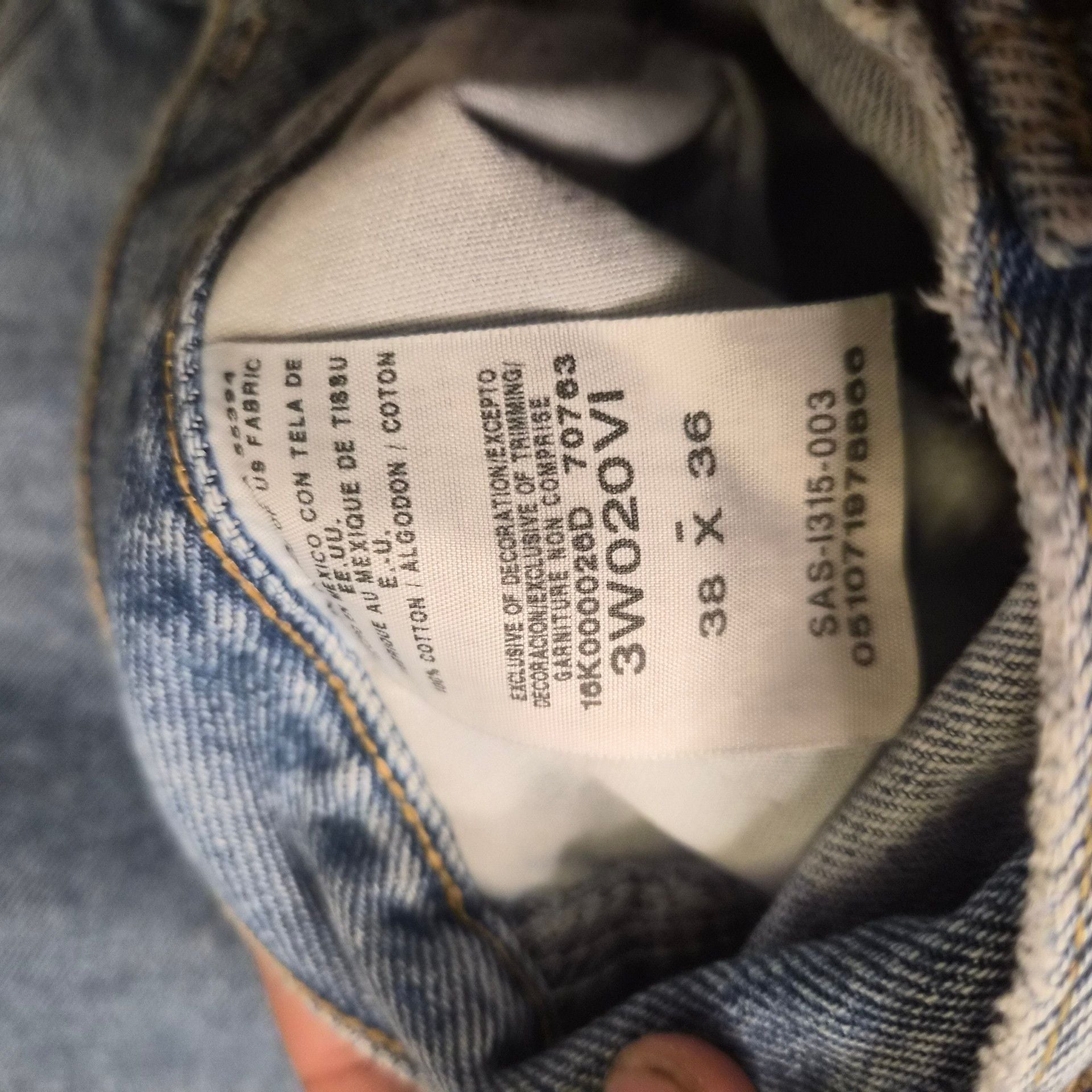 Wrangler Riggs Workwear Carpenter Jeans Light blue Wash mens size 38x36 8