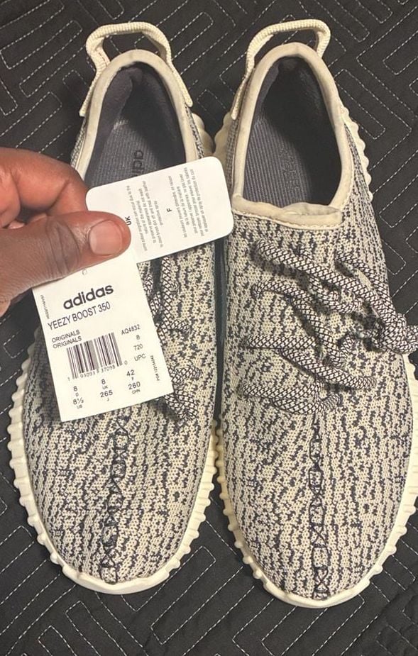 Adidas Yeezy Boost 350 Turtle Dove Size 8.5 7