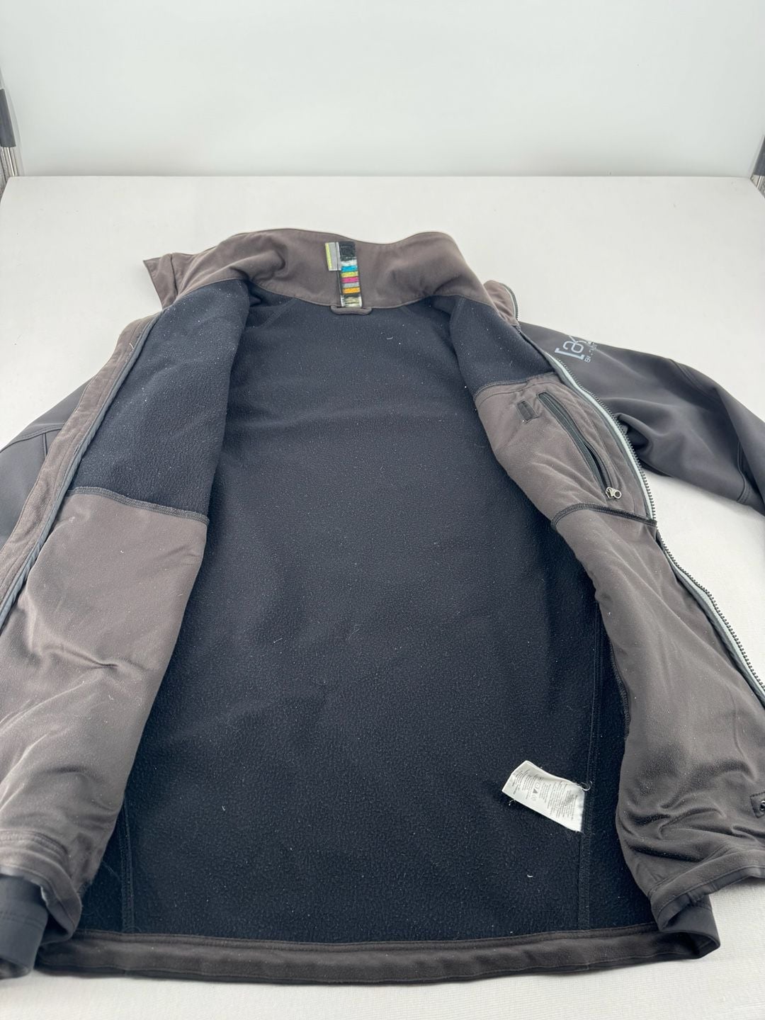 Burton AK Dryride Softshell Jacket Size M Black Full Zip 12