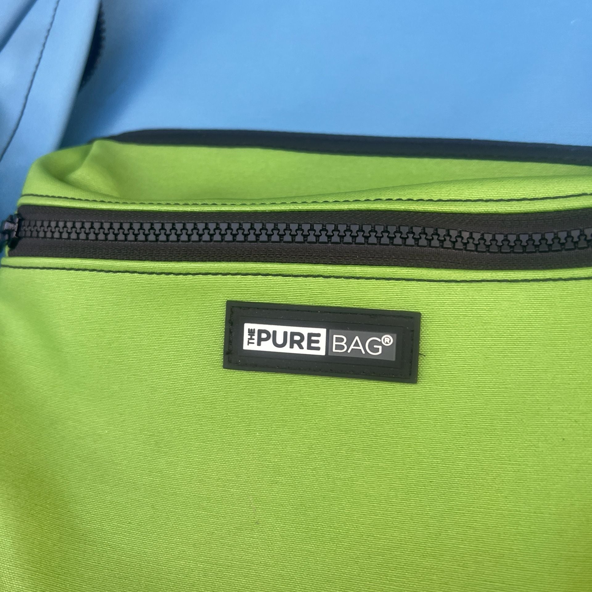 ThePureBag The Pure Bag Antimicrobial Backpack 17 Inch Blue Green *Discontinued* 3