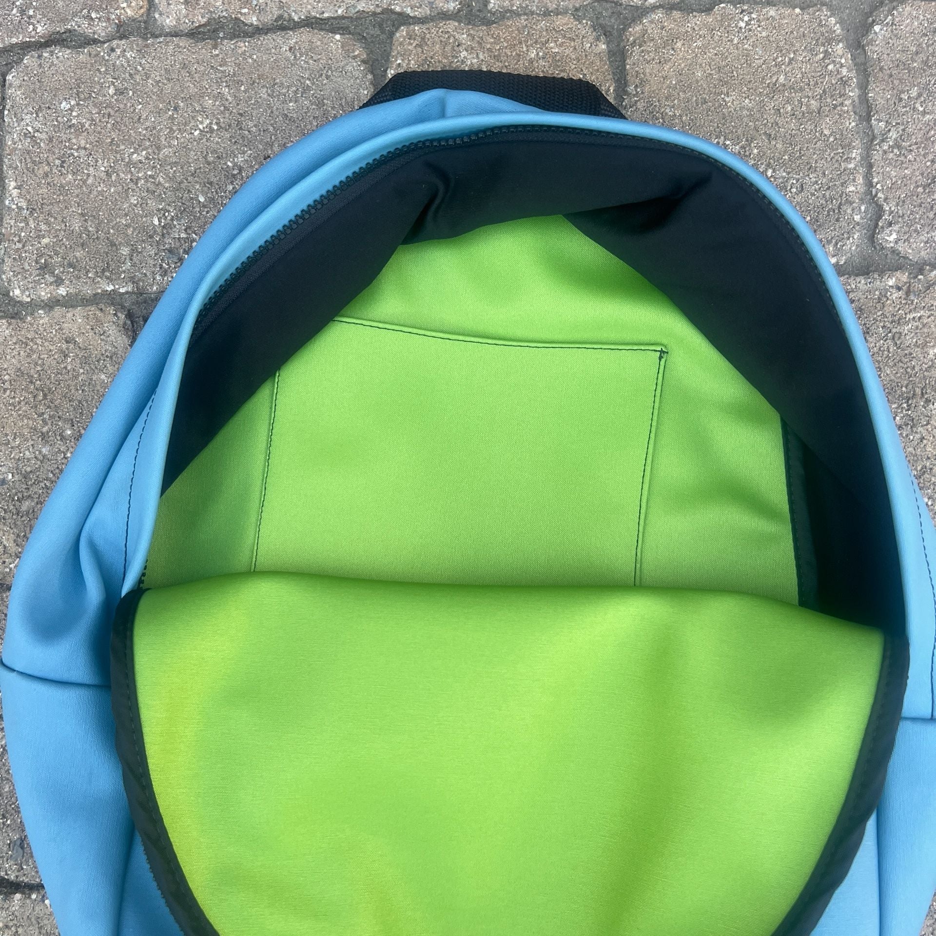 ThePureBag The Pure Bag Antimicrobial Backpack 17 Inch Blue Green *Discontinued* 4