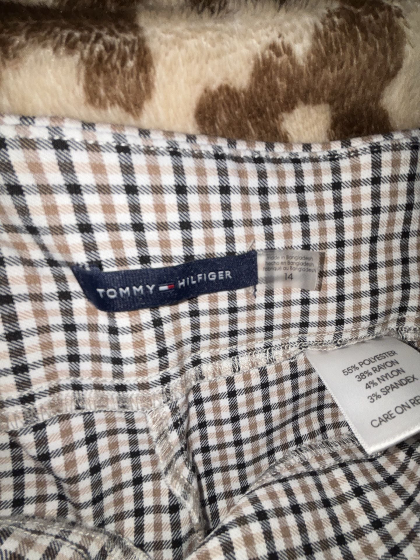 Tommy Hilfiger Plaid Pants Size 14 4