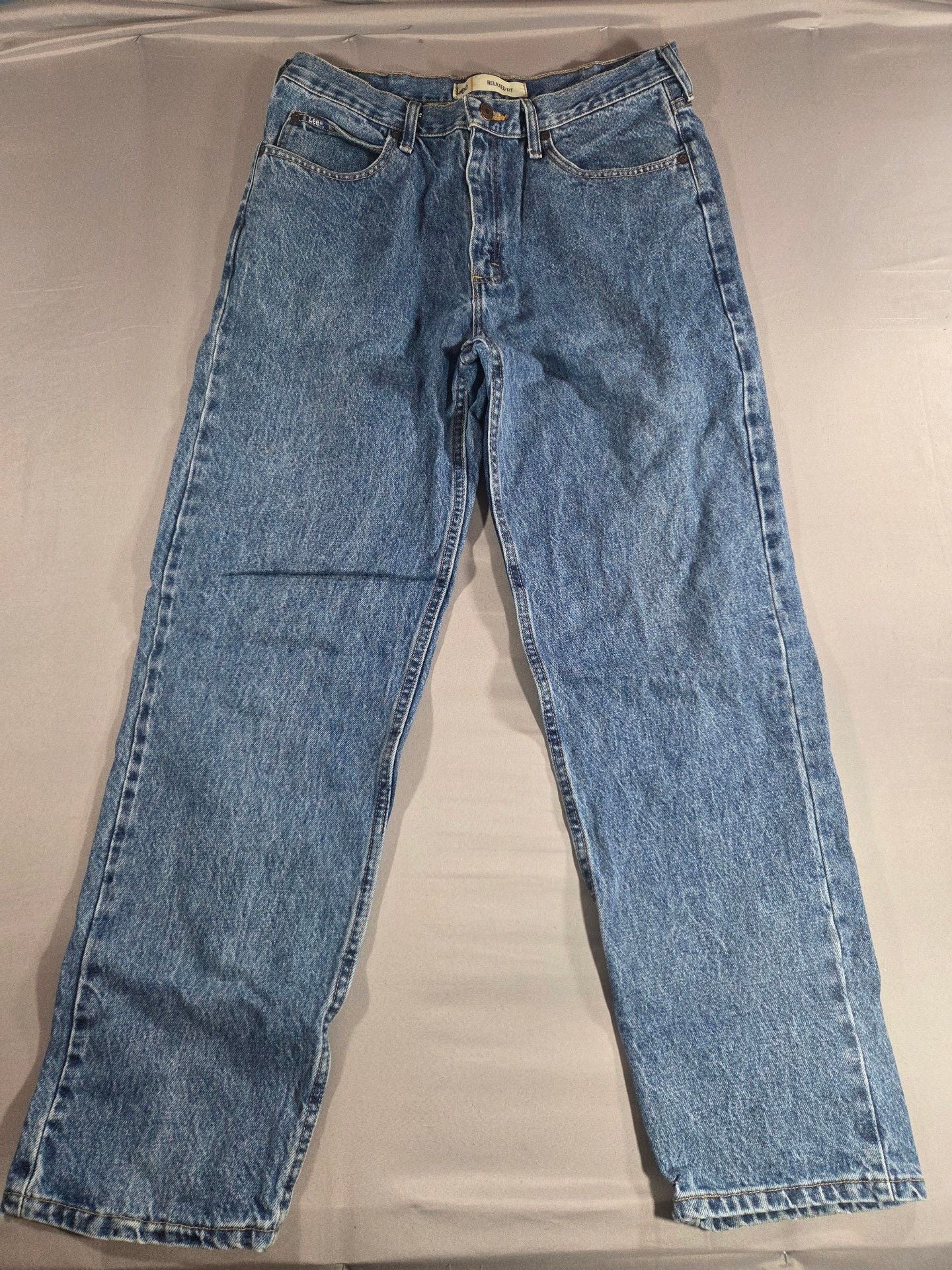 Lee Relaxed Fit Jeans Blue Denim 2