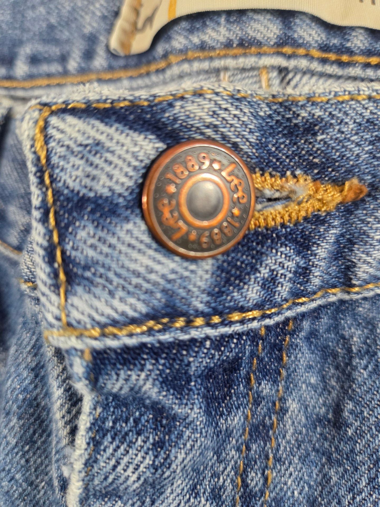 Lee Relaxed Fit Jeans Blue Denim 7
