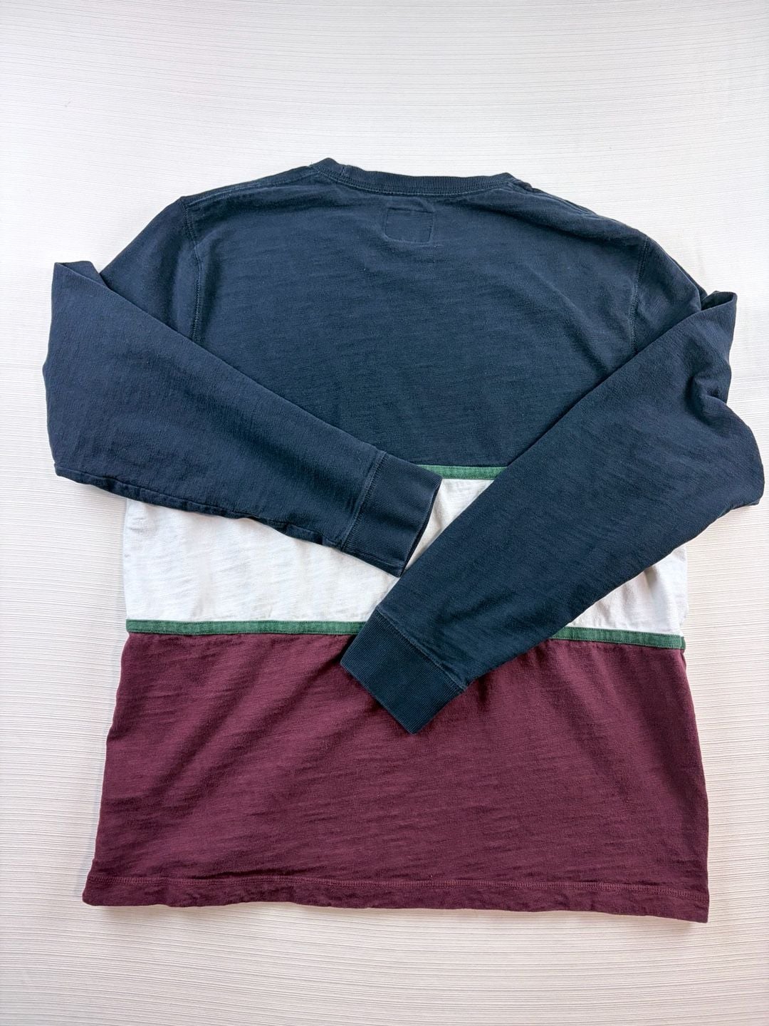 Abercrombie & Fitch Colorblock Long Sleeve Shirt Size XXL 7