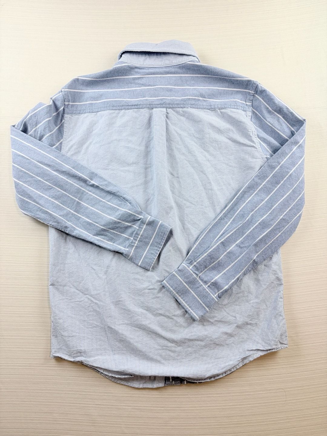 Chaps Button Down Shirt Size S Blue Seacoast Wash Striped Long Sleeve 5