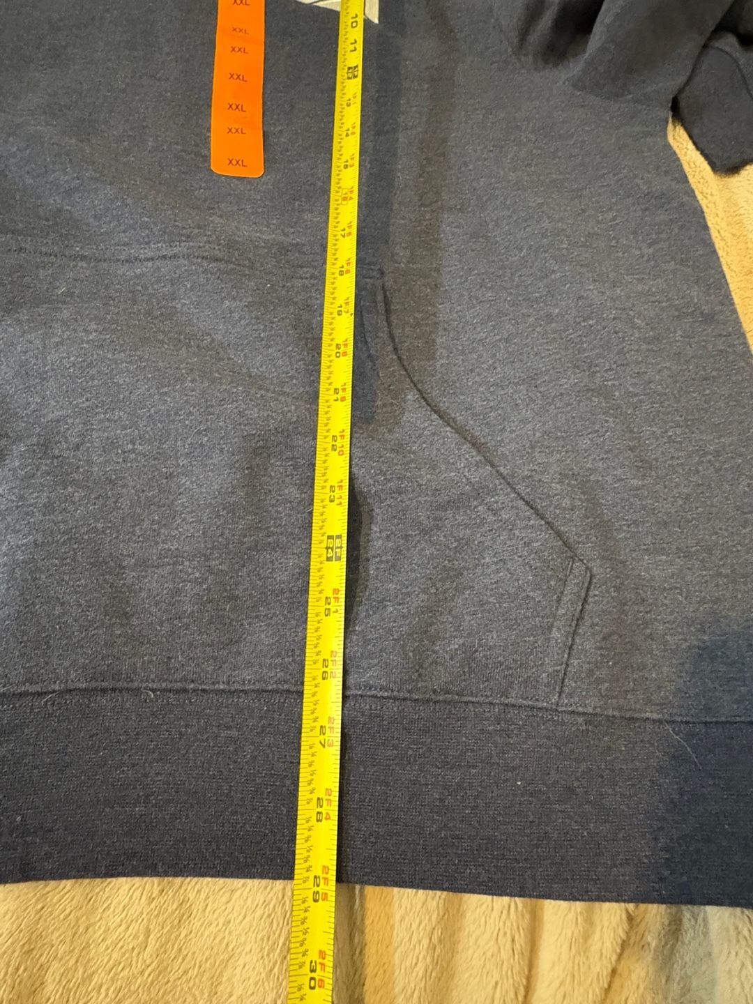 CAT Caterpillar Embroidered Logo Hoodie Size XXL Blue New With Tags 8