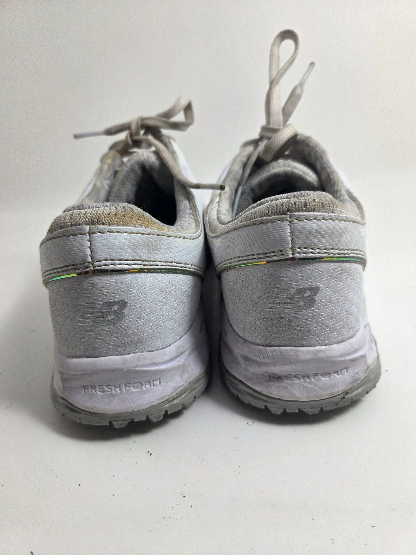 New Balance Fresh Foam NBGW4002WM Size 8.5 White Golf Shoes 5