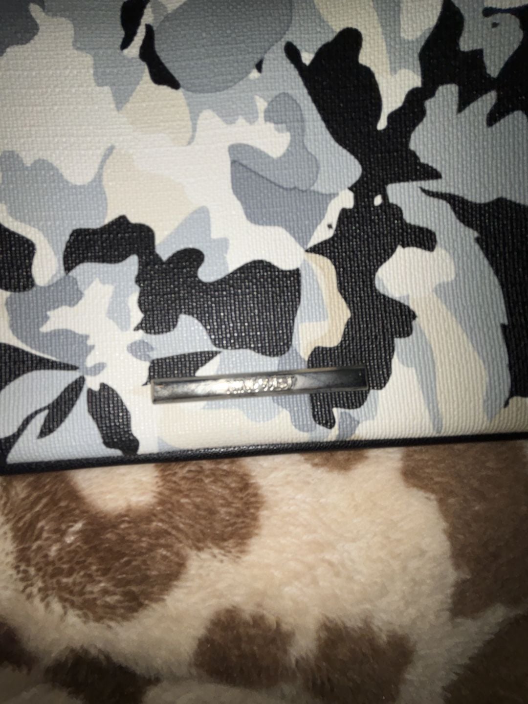 Nine West Floral Camo Wristlet Wallet 3