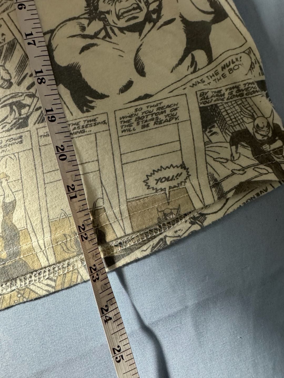 Youth Marvel Comics Comic Print T-Shirt Size XL(16) All Over Print AOP 4