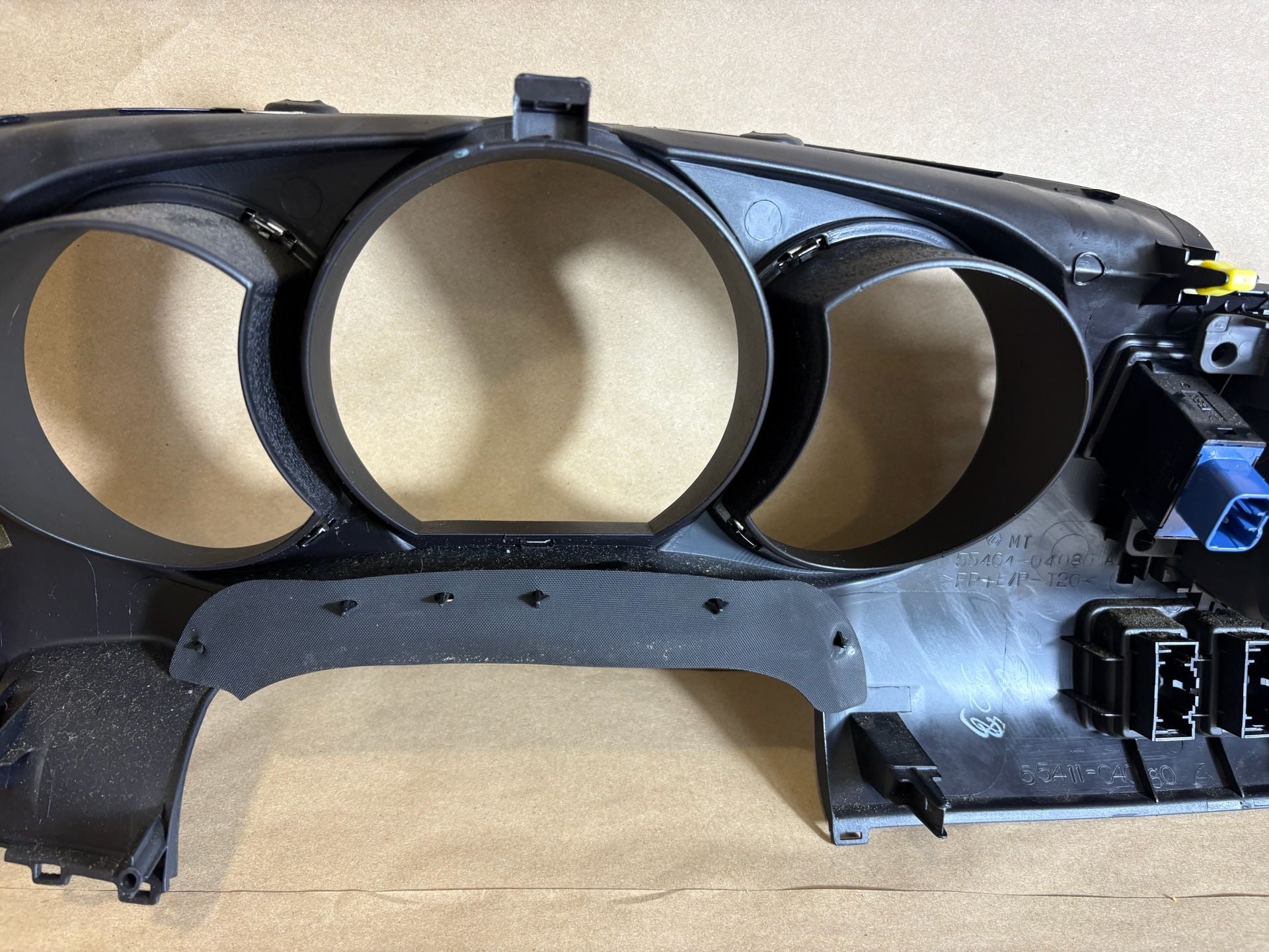 2005-2015 Toyota Tacoma Instrument Cluster Bezel Trim Vent 55404-04080 7