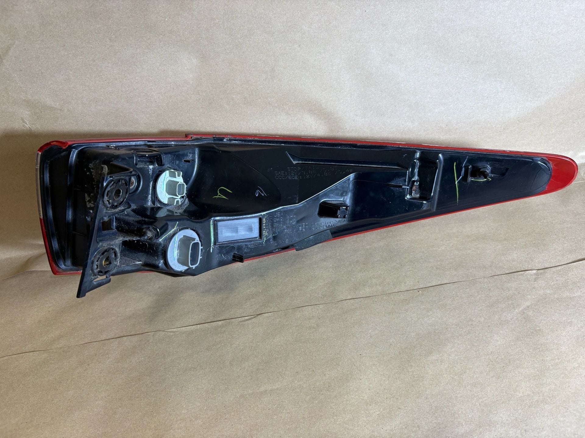2013 Infiniti JX35 2014-2015 QX60 Left Driver Side Tail Light Lamp 6