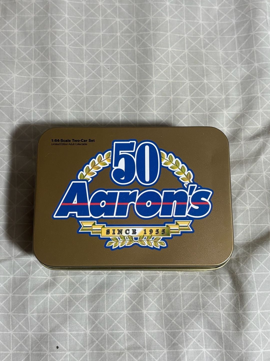 Action Racing Aaron's 50th Anniversary 1:64 Two-Car Set Tin 2