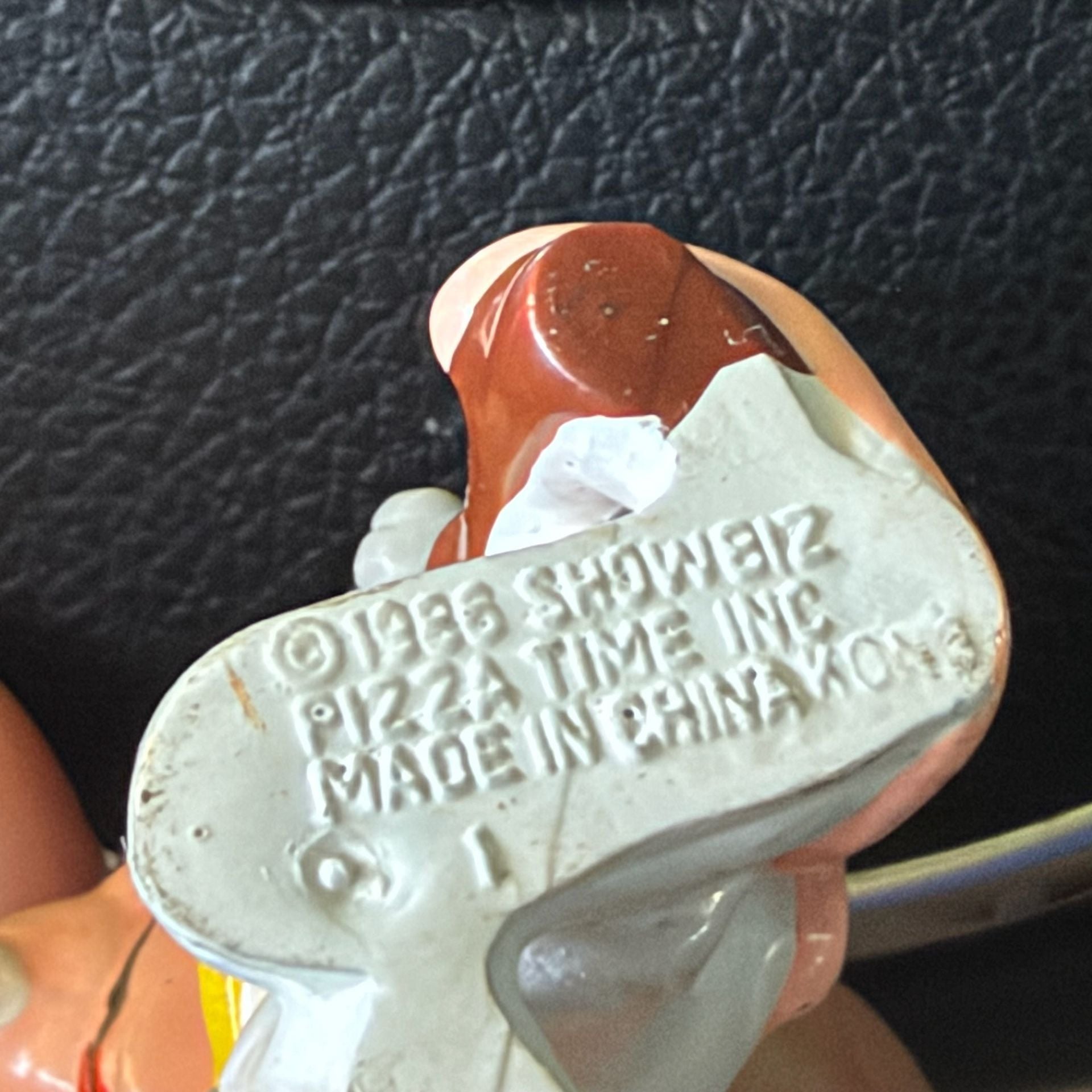 Vintage 1986 Chuck E Cheese Baseball Player ShowBiz Pizza Time cec pvc Figure 3