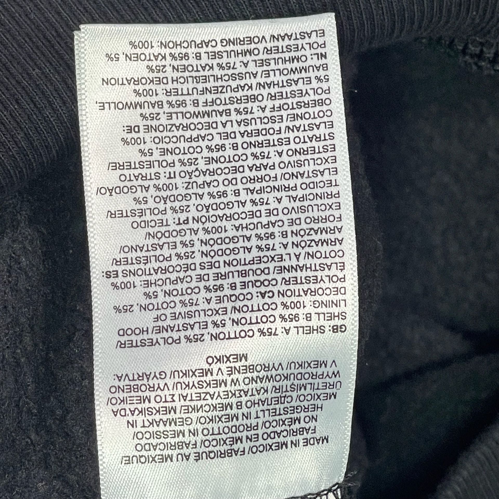 The North Face Brand Proud Hoodie Size L Black Yellow 7