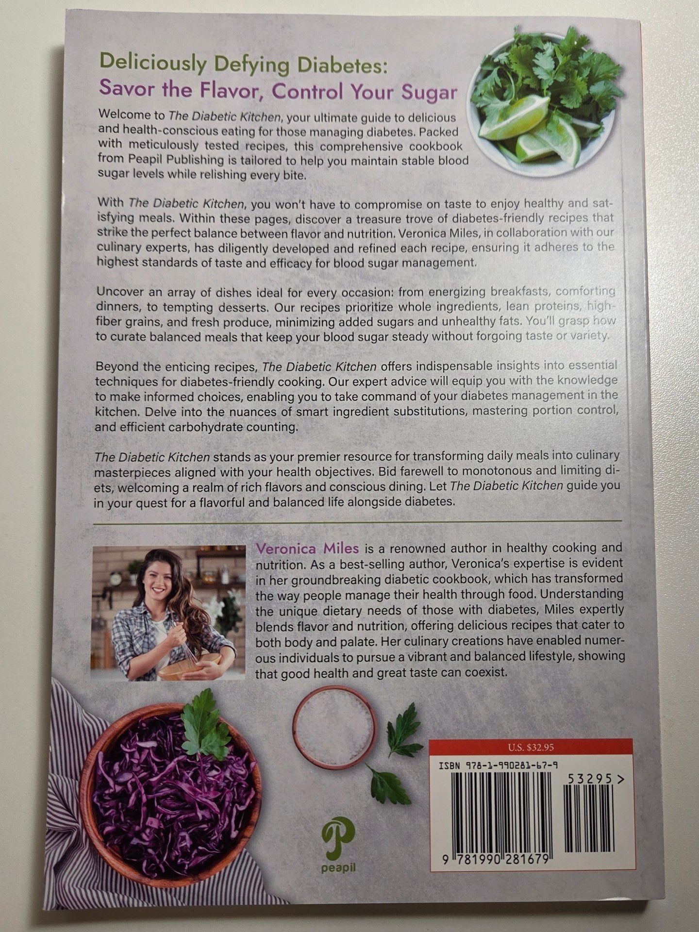 The Diabetic Kitchen: Healthy and Tasty Recipes by Veronica Miles 2