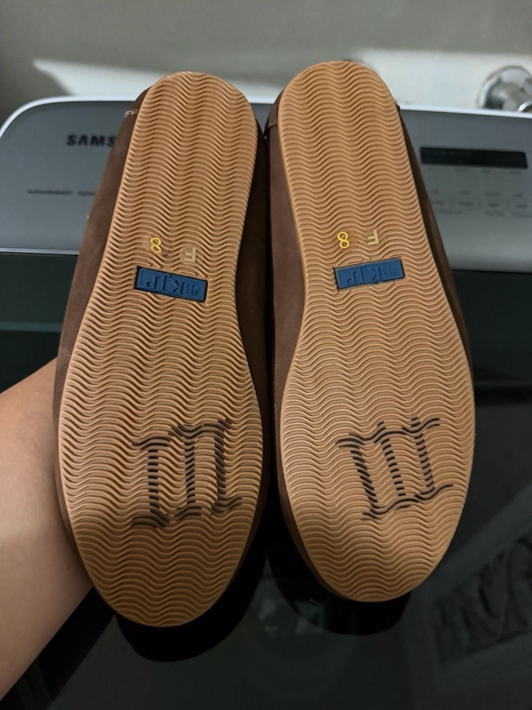 Kiel James Patrick Cozy Cabin Moccasins Size 8 Slippers 5