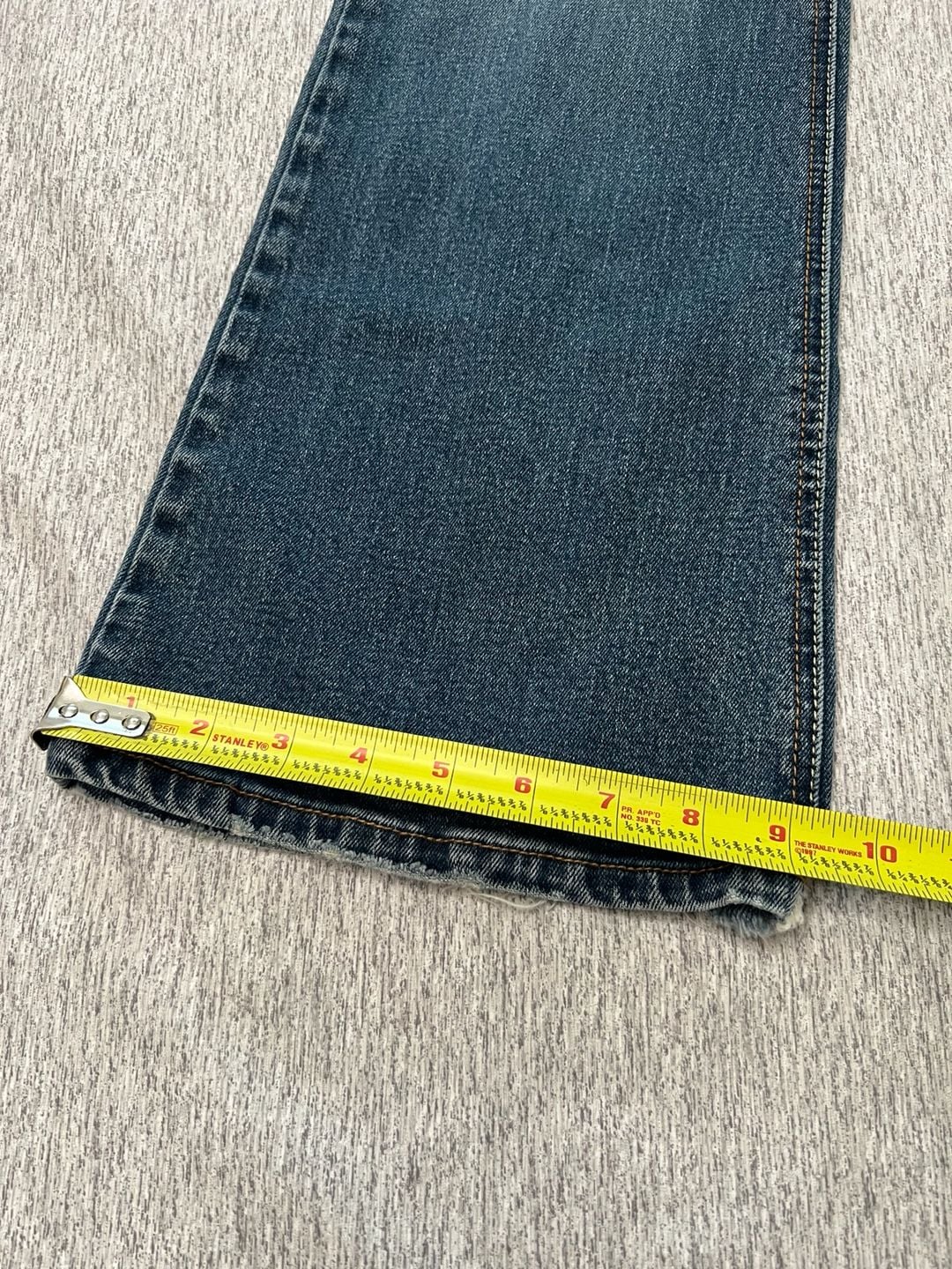 Unionbay Women’s Flare Jeans Size 11 32 Inseam Blue Denim Y2K 6