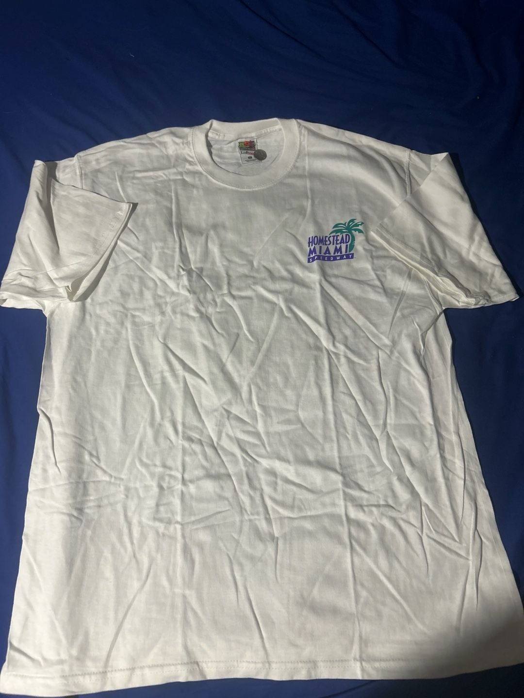 Vintage Homestead Miami Speedway T-Shirt Size XL White 5